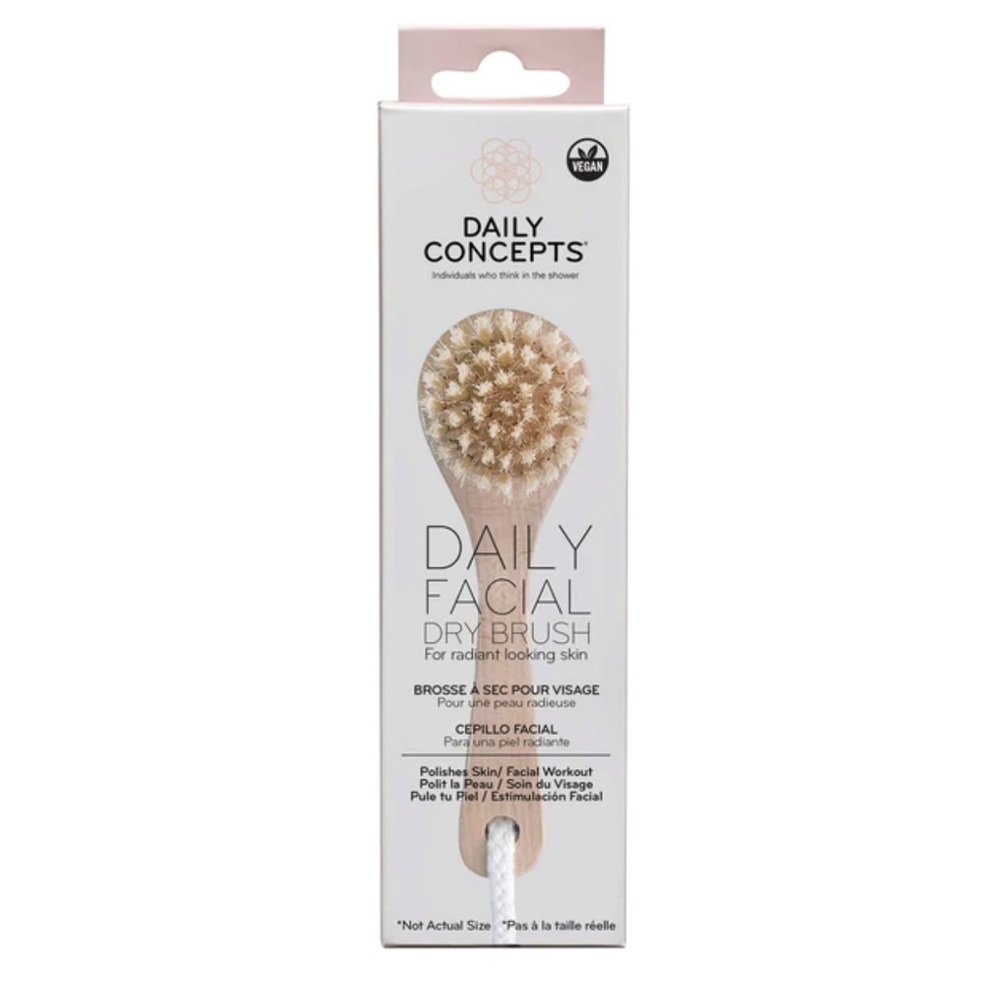 NEW Daily Concepts Dry Facial Brush